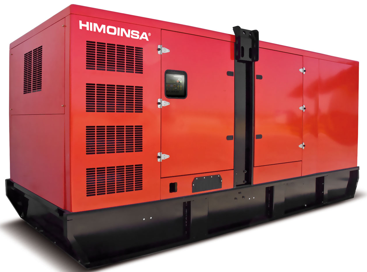 Дизельный генератор Himoinsa HTW-670 T5 в кожухе с АВР