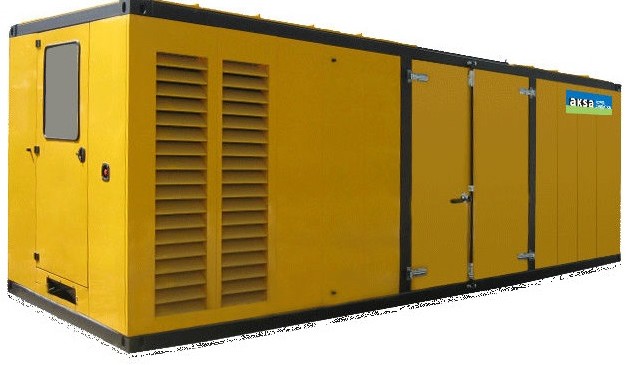 Дизельный генератор Aksa APD1650 в кожухе с АВР