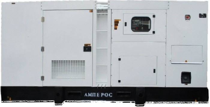 Дизельный генератор АМПЕРОС АД 640-Т400 в кожухе