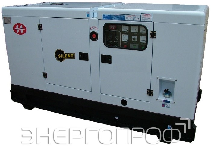Дизельный генератор АМПЕРОС АД 60-Т400 В в кожухе