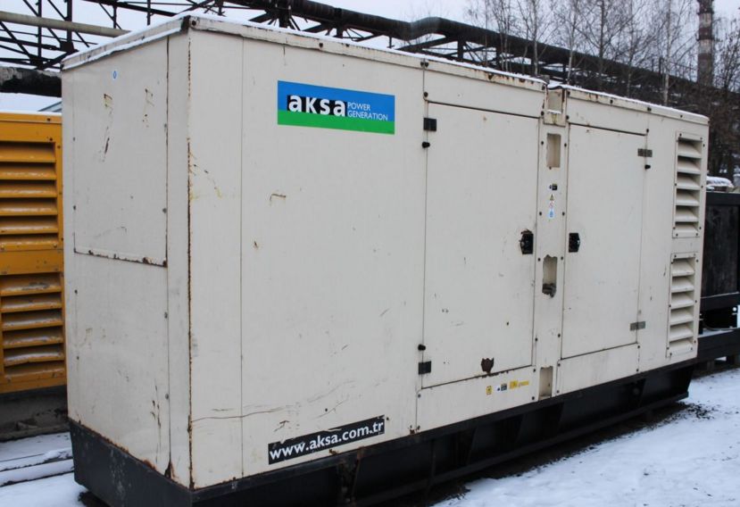 БУ дизельный генератор Aksa AC-350
