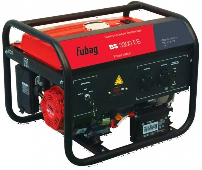 Бензиновый генератор Fubag BS 3300 ES