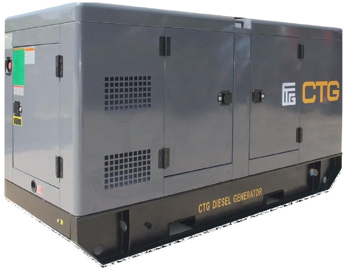 Дизельный генератор CTG AD-485WU в кожухе с АВР