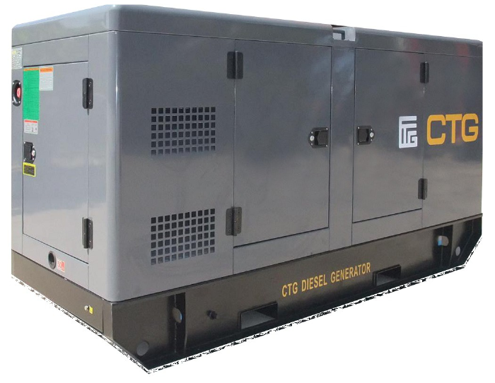 Дизельный генератор CTG AD-14RE в кожухе с АВР