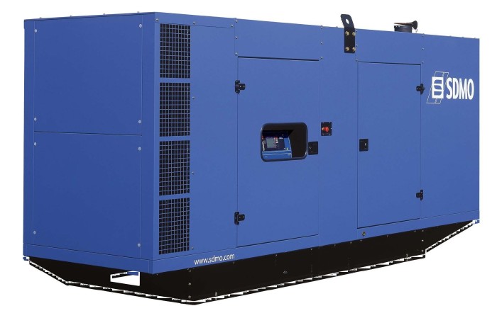 Дизельный генератор SDMO V700C2 в кожухе