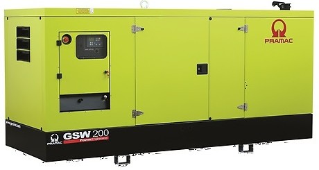 Дизельный генератор Pramac GSW 200 P в кожухе
