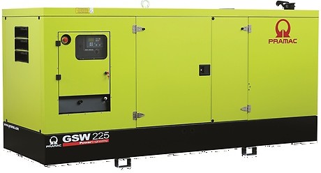 Дизельный генератор Pramac GSW 225 I в кожухе