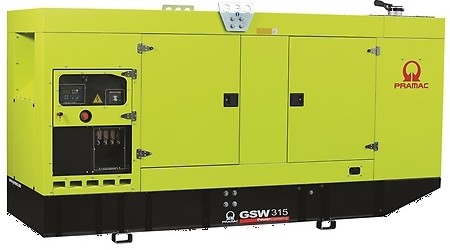 Дизельный генератор Pramac GSW 315 P в кожухе