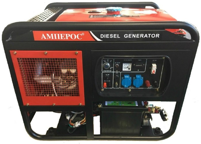Дизельный генератор АМПЕРОС LDG 15000 E-3