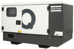 Дизельный генератор Atlas Copco QIS 10 230V в кожухе с АВР