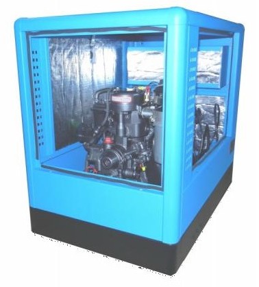 Дизельный генератор Вепрь АДС 150-Т400 ТП в кожухе